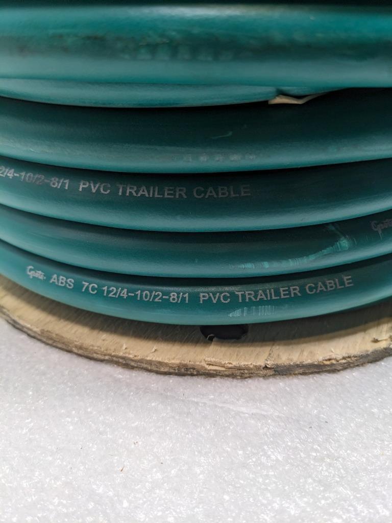 GROTE INDUSTRIES 82-5624 ABS TRAILER CABLE 60V 7C 4/12 2/10 1/8 GA 250FT NEW B2