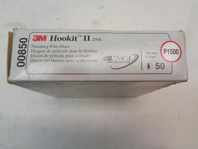 3M HOOKIT 24-PACK FINISHING FILM ABRASIVE DISC 260L 00850 R7TA