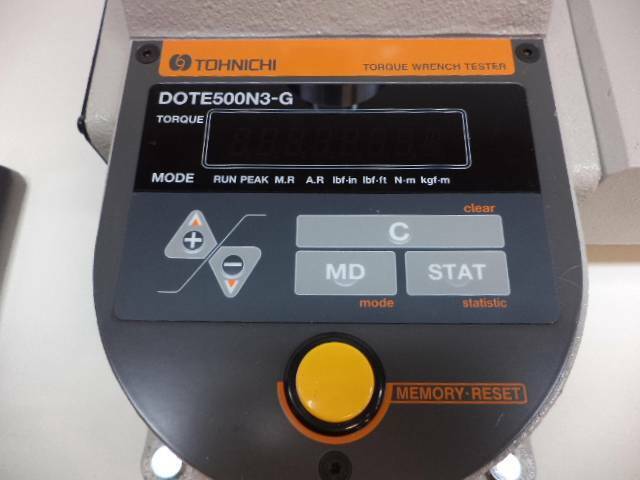 NEW TOHNICHI DIGITAL TORQUE WRENCH TESTER DOTE500N3-G (WITH CHIPPED BASE) BSR