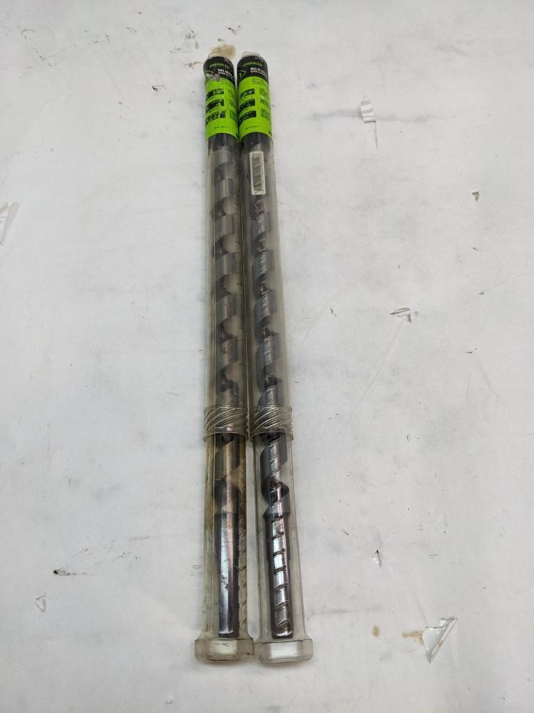 2 GREENLEE NAIL EATER DRILL BITS 66PT-3/4 18 INCHES 457MM 3/4 19MM NEW D0