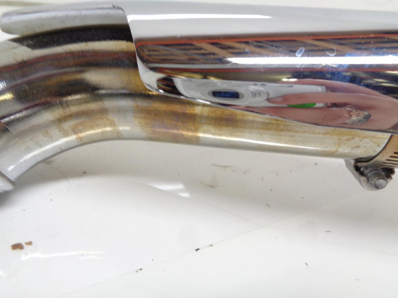 LIGHTLY USED CHROME POWER DUALS EXHAUST HARLEY DAVIDSON TOURING (10-13)  R16