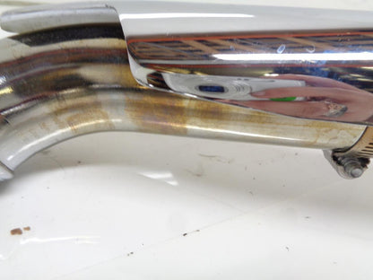 LIGHTLY USED CHROME POWER DUALS EXHAUST HARLEY DAVIDSON TOURING (10-13)  R16