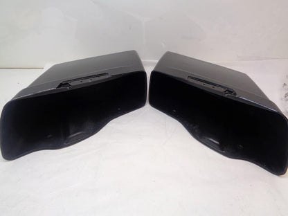 ADVANBLACK 4.5" STRETCHED SINGLE CUTOUT SADDLEBAG 2014+ HARLEY TOURING SB14  SR