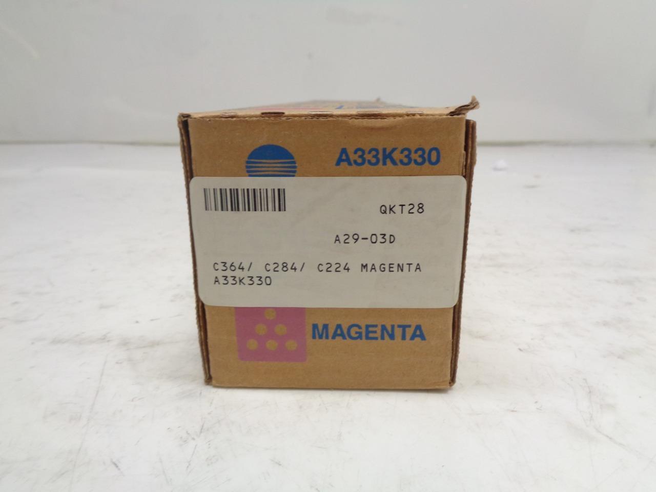 NEW KONICA MINOLTA A33K330 TN321M MAGENTA TONER CARTRIDGE FOR BIZHUB SR
