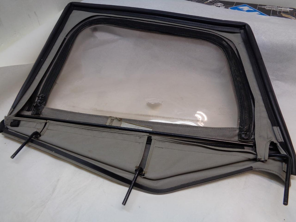 USED OEM JEEP WRANGLER TJ/LJ GRAY HALF WINDOW (DRIVER) SR