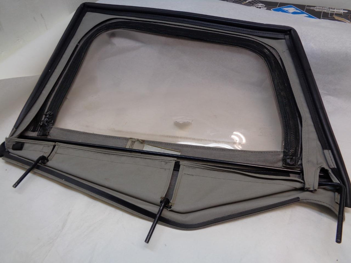 USED OEM JEEP WRANGLER TJ/LJ GRAY HALF WINDOW (DRIVER) SR