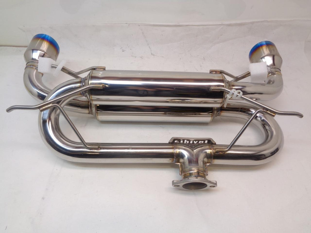 INVIDIA GEMINI R400 DUAL LAYERED TITANIUM TIP EXHAUST MUFFLER FOR BRZ/86/FRS SR