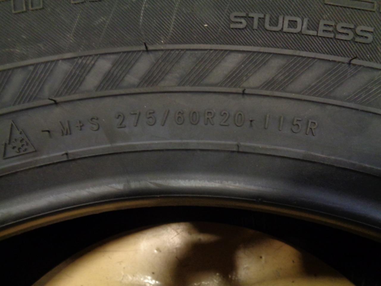 2 NOKIAN HAKKAPELIITTA R3 SUV STUDDLESS 275 60 20 115R SNOW TIRES T431208 BQ2