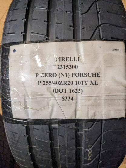 PIRELLI P ZERO (N1) PORSCHE P 255 40 20 101Y XL TIRE 2315300 CQ2