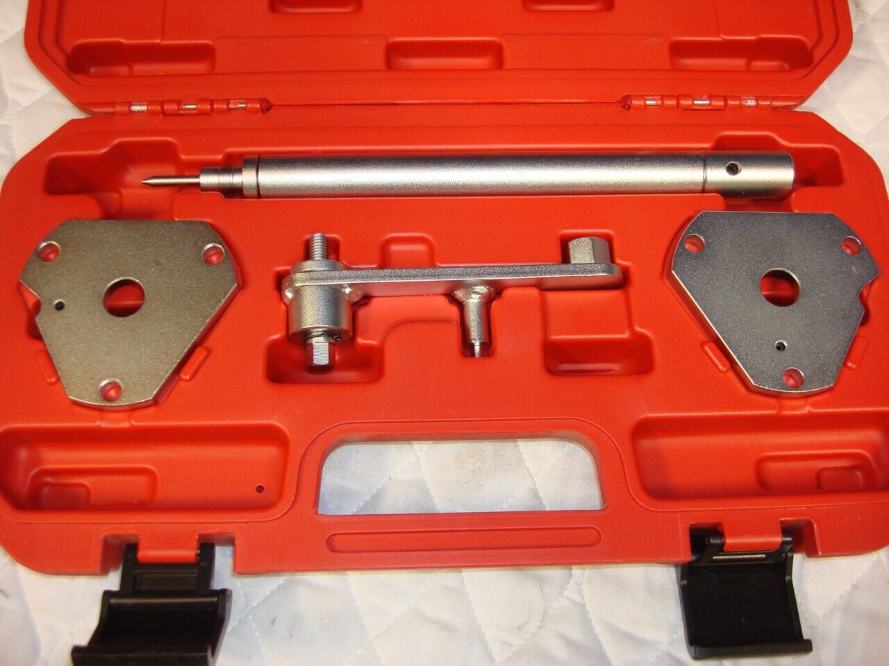 NEW KINGTOOL KA-8223 PETROL TWIN CAM HOLDER 1.616V WITH CASE R27