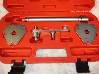 NEW KINGTOOL KA-8223 PETROL TWIN CAM HOLDER 1.616V WITH CASE R27