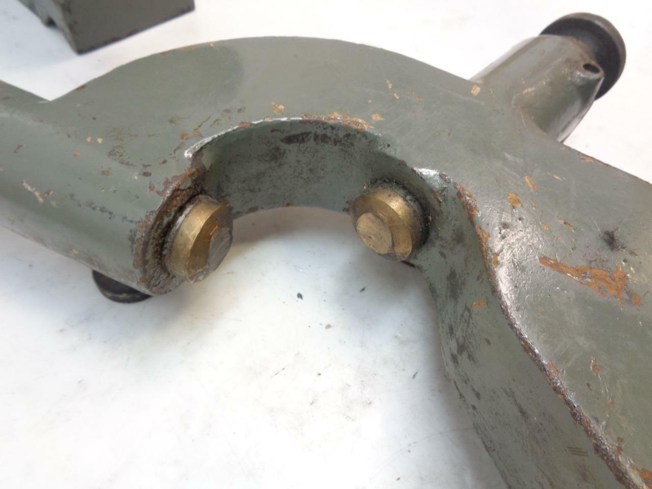 USED LATHE STEADY REST W/ LATHE FOLLOW REST 5" CAPACITY H1