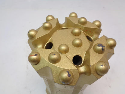 SANDVIK 7620-7902-345 HAMMER DRILL BUTTON BIT GOLD 4" DIAM. 8-1/2" LONG NEW H2