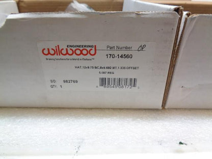 WILWOOD 140-14558-C TX6R BIG BRAKE TRUCK FRONT BRAKE KIT NO ROTORS NEW R21