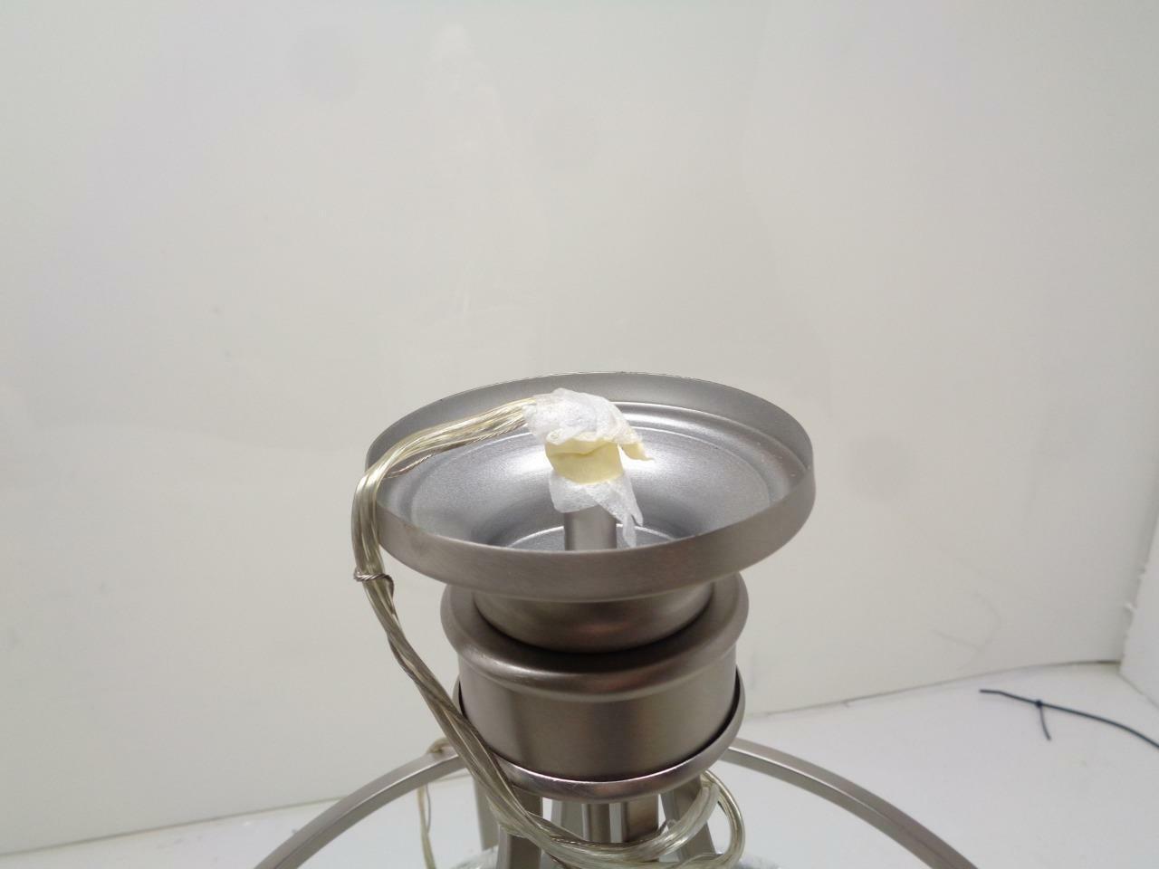 NEW 120V 60HZ AC ONLY HANGING CEILING LAMP ALUMINUM TAKES 60 WATT BULBS SR