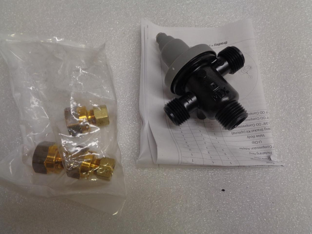 NEW BRADLEY NAVIGATOR SHOWER & EYEWASH THERMOSTATIC MIXING VALVE S59-4000A R11TC