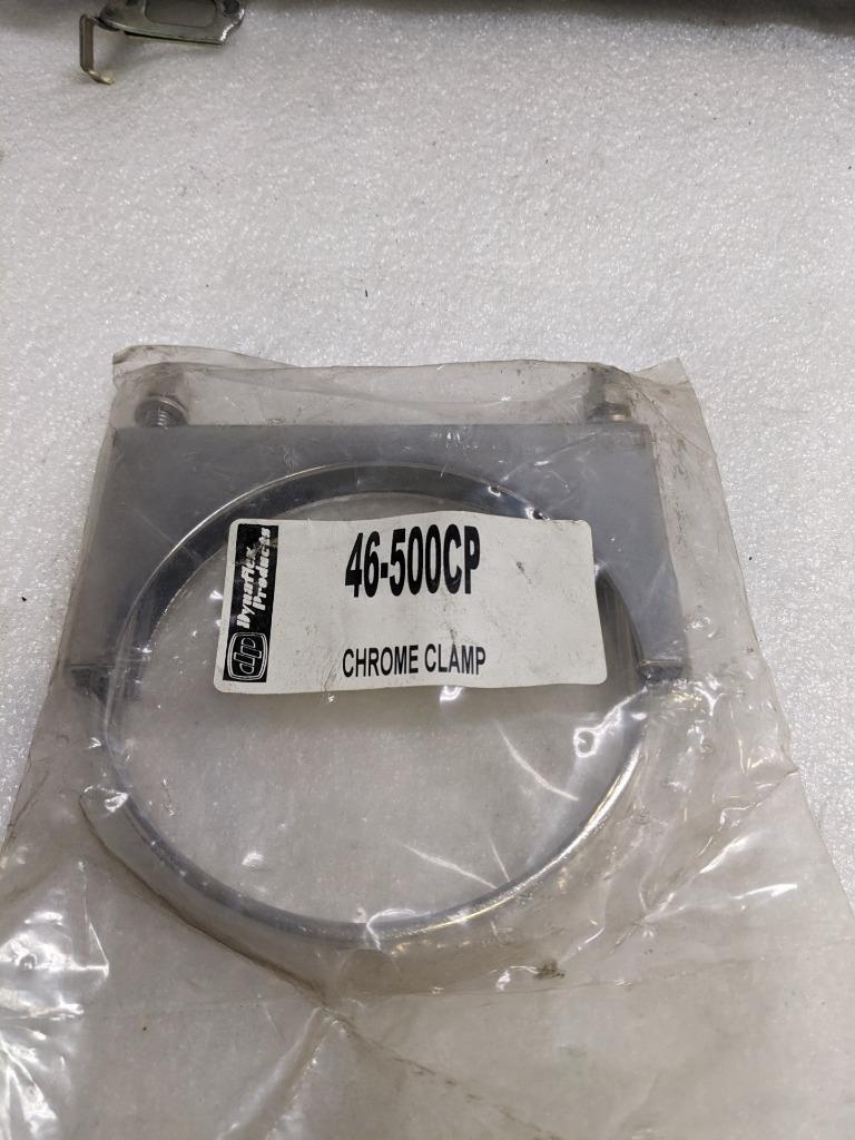 DYNAFLEX PRODUCTS 46-500 CP CHROME PLATED CLAMP NEW R5TB