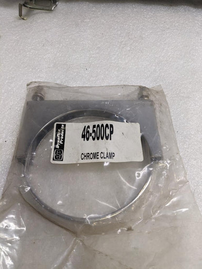 DYNAFLEX PRODUCTS 46-500 CP CHROME PLATED CLAMP NEW R5TB