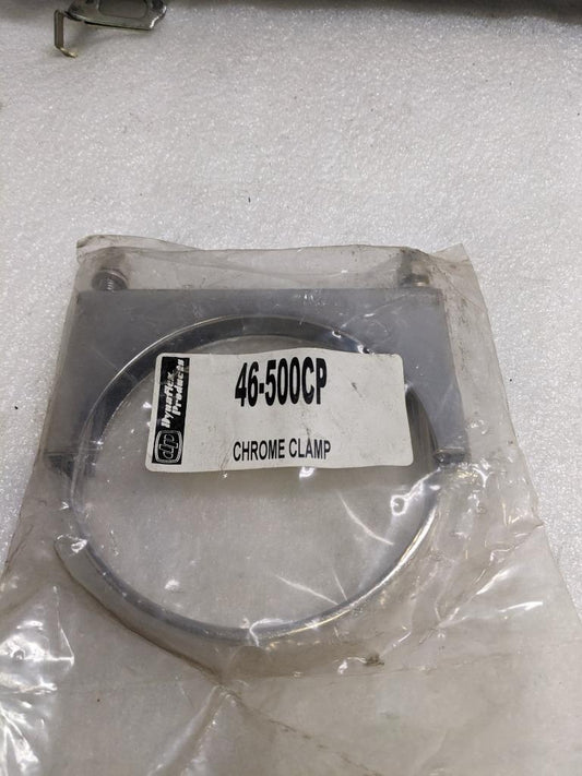 DYNAFLEX PRODUCTS 46-500 CP CHROME PLATED CLAMP NEW R5TB