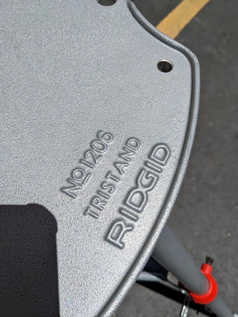 RIDGID 1206 TRISTAND FOR RIDGID POWER DRIVE 300 PIPE THREADING MACHINES NEW H2