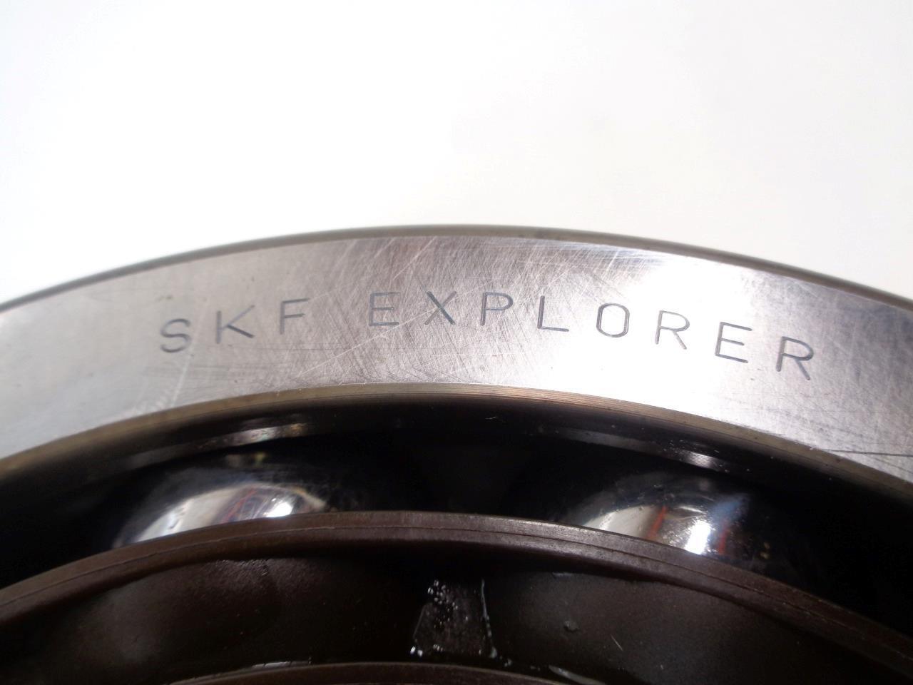 SKF EXPLORER ANGULAR CONTACT SINGLE ROW 100x215x45mm BALL BEARING 7320BECBP R15