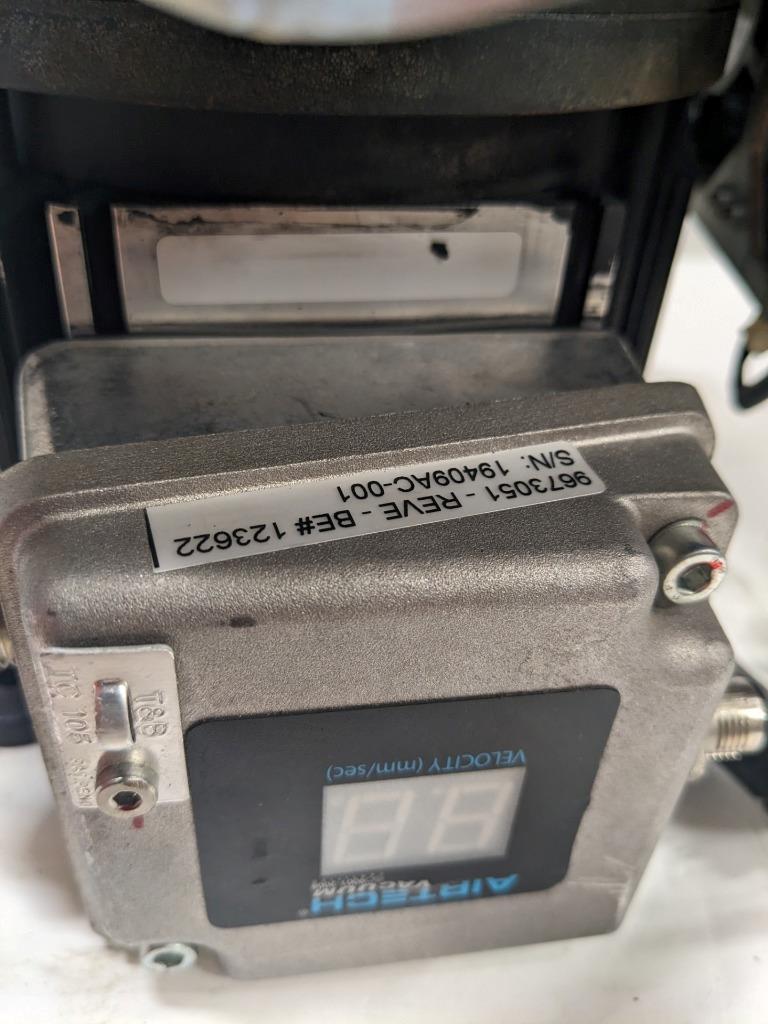 NEW AIRTECH 9675475 VACUUM MOTOR 18,000 RPM MAX SPEED 3-PHASE 900 W 1.2 HP BSRG9