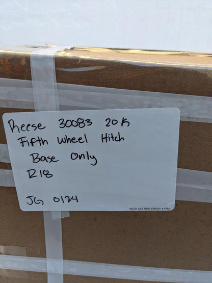 REESE 20K FIFTH WHEEL HITCH (BASE ONLY) 30083 R18