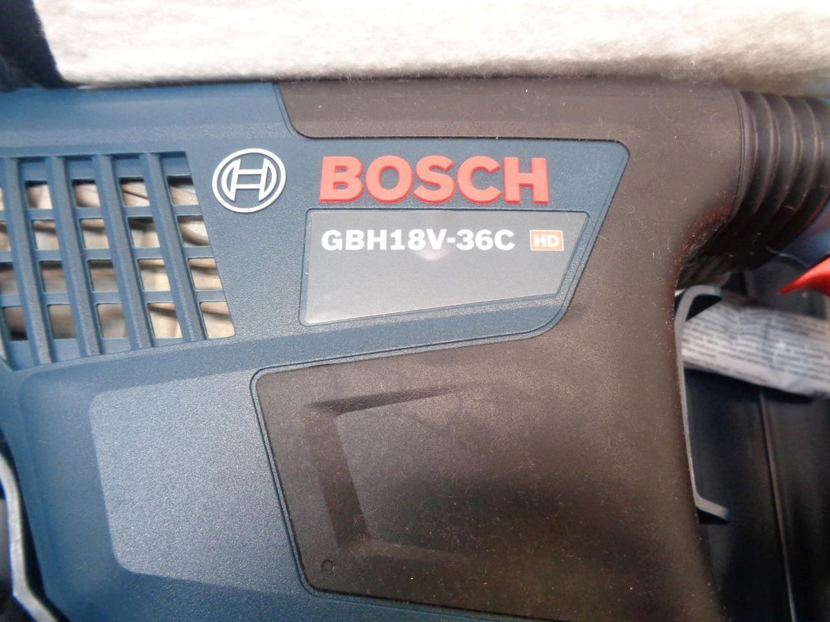 BOSCH 18V BRUSHLESS CORDLESS 1-9/16” SDS-MAX ROTARY HAMMER KIT GBH18V-36CK24 SR