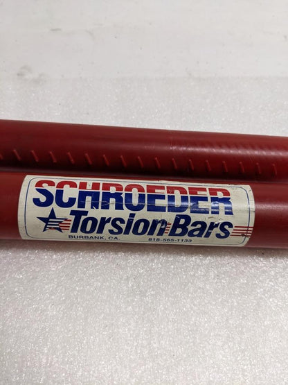 SCHROEDER TORSION BAR 1-1/8"X29" 48 SPLINE 1.000 SOLID NEW R9