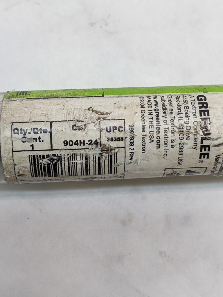 GREENLINE BIT EXTENSION 29" 610MM 904H-24 #2 NEW D0