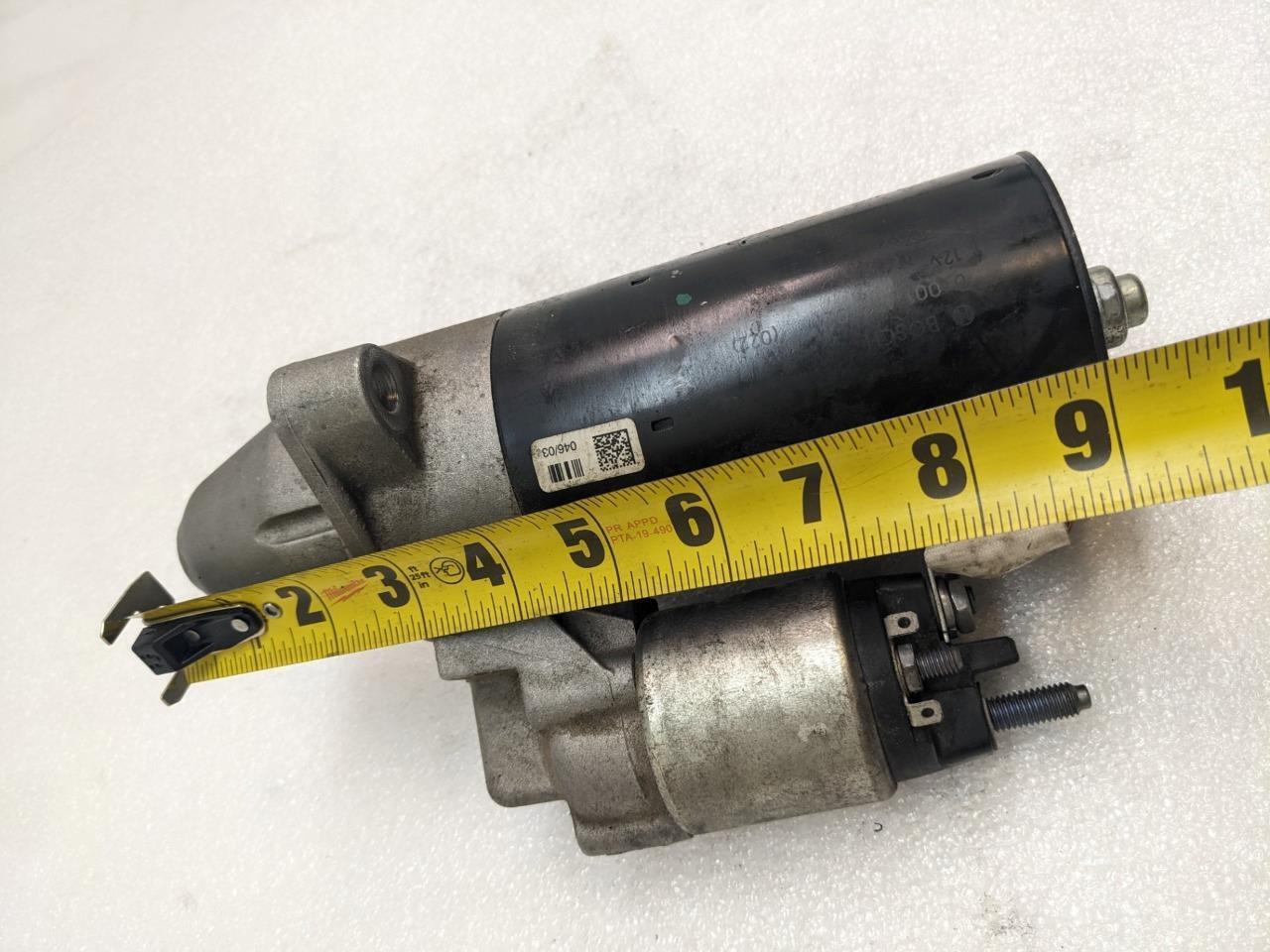 PORSCHE CAYENNE 2011-18 958 TURBO ENGINE STARTER ASSEMBLY 94860421401 USED R20