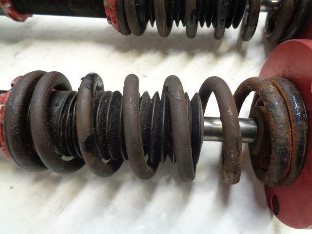 Blitz Damper ZZR Front Adjustable Shocks for 2000-2007 Subaru Impreza USED R9