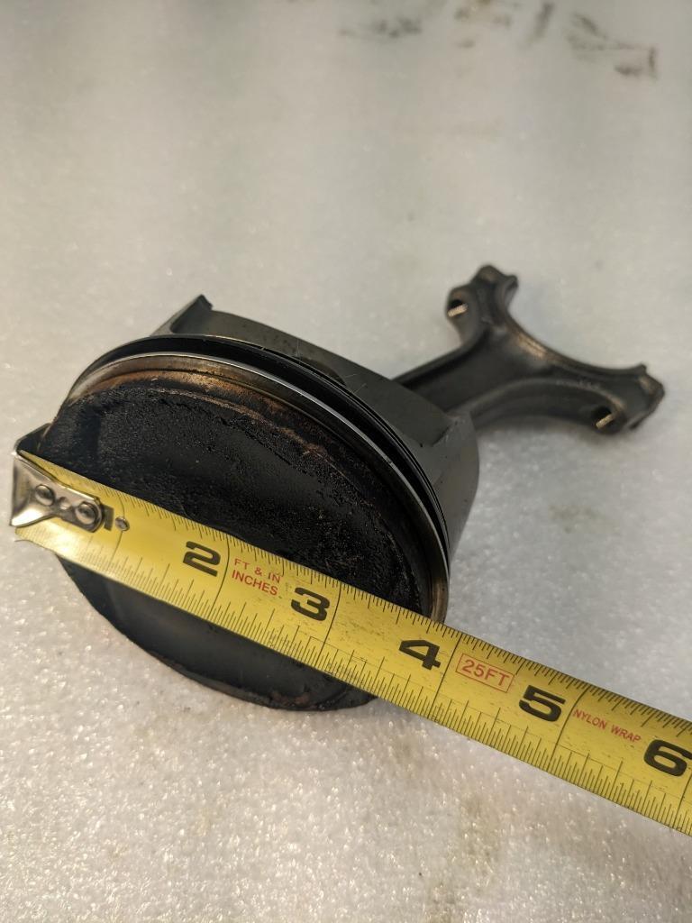 PORSCHE 986 BOXSTER 2.7L PISTON W/CONNECTING ROD #3 9961031028R USED 996GL2T1