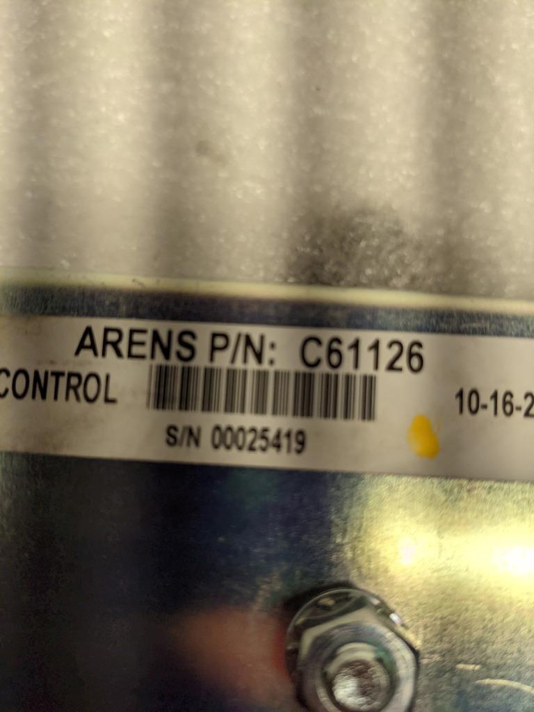 ARENS CONTROLS JOYSTICK CONTROL C61126 20X4X4 3LBS NEW R6
