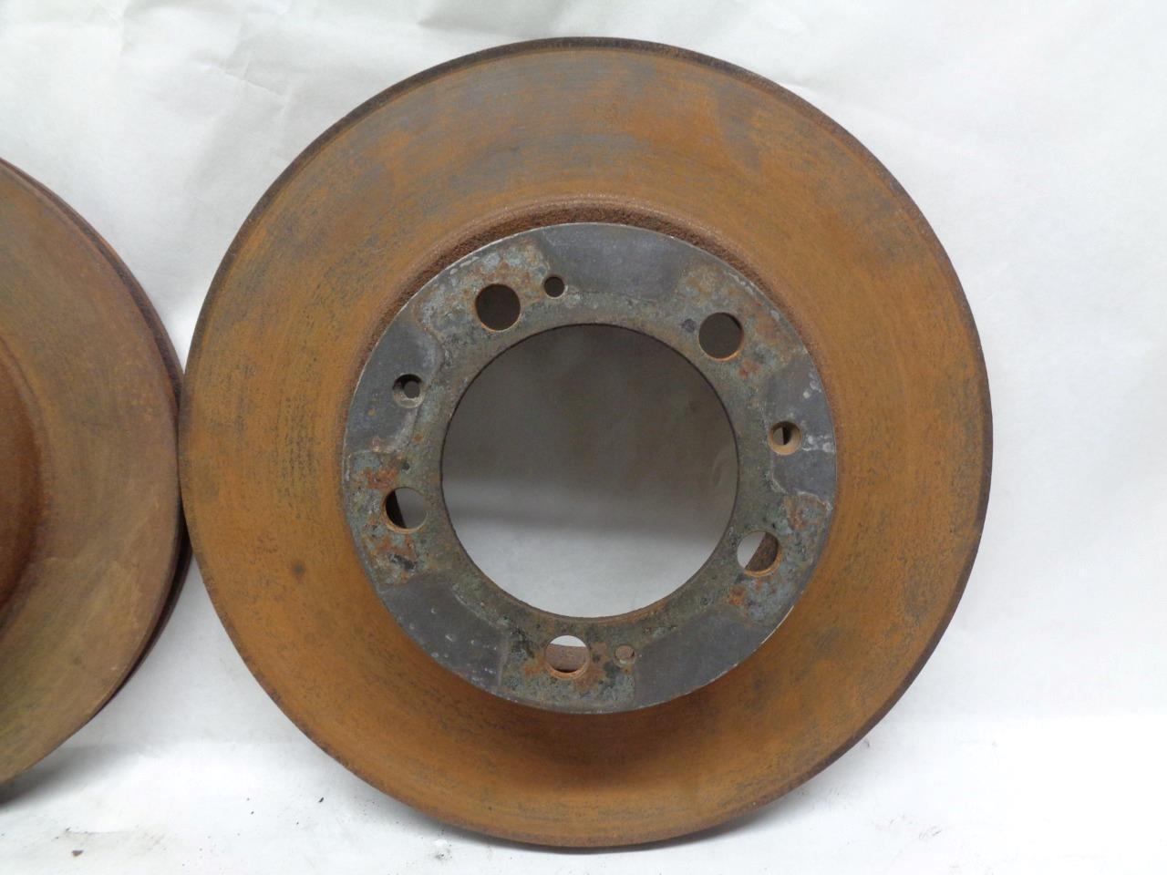 FULL SET USED GENUINE PORSCHE 928 92-95 DISC BRAKE ROTORS 928 351 045 01