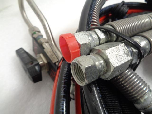 NGV REFUELING LINE STAUBLI BRW 08/BRW 02, SWAGELOK SS-L83XKF4, PARFLEX 520N-4 H2