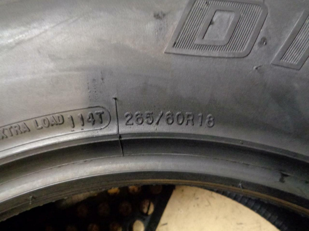 1 NEW COOPER DISCOVERER HT + 265 60 18 114T XL SPORT TRUCK TIRES 90000002929