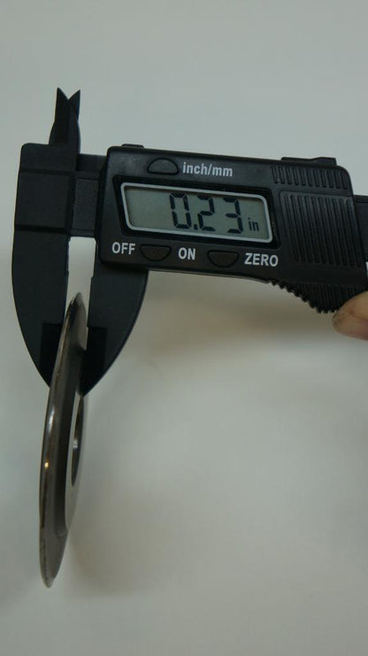 PACK OF 10 NEW GENERIC REPLACEMENT IRON PIPE CUTTER BLADES 3" DIAMETER R22T9