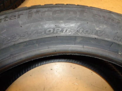 HANKOOK WINTER ICEPT EVO3 X P 235 50 18 101V XL TIRE 1026392 BQ4