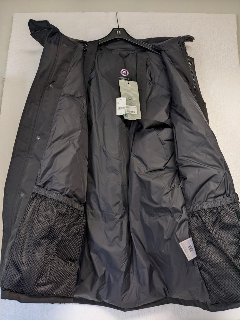 CANADA GOOSE MENS LANGFORD PARKA BLACK XL/TG 2052M NEW SR