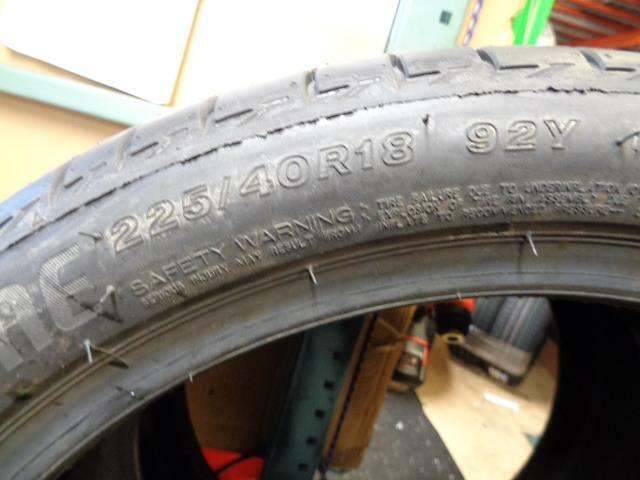 1 NEW BRIDGESTONE TURANZA T005 (*)BMW 225/40R18 92Y XL