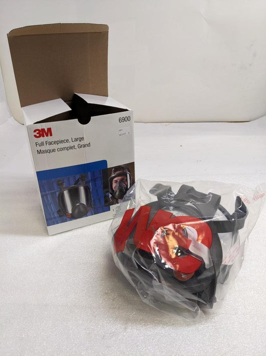 3M 6900 FULL-FACE LARGE RESPIRATOR MASK H-1472 NEW BSR3.1