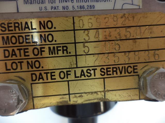 DBI-SALA SELF RETRACTING LIFELINE 85FT GALVANIZED CABLE SEALED 3403501 USED H2