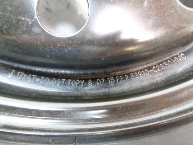 1 SPARE WHEEL HYUNDAI 52910C2930 5X114.3 & TIRE KUMHO 500794 T135/80D17 NEW KSLR