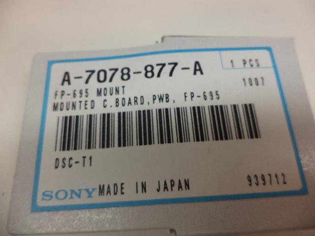 NEW SONY MOUNTED C. BOARD PWB FP-695 A-7078-877-A R4TE