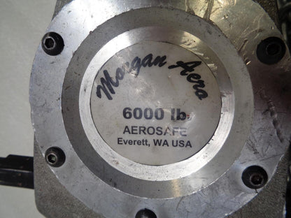 MORGAN AEROSAFE 3 TON/6000LB AEROSPACE GRADE WORM GEAR HOIST USED H2
