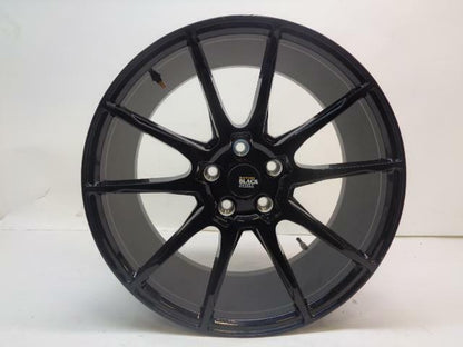 NEW SAVANI BLACK DI FORZA BM-12 GLOSS BALCK WHEEL 18X8.5 ET15 5X115 WR