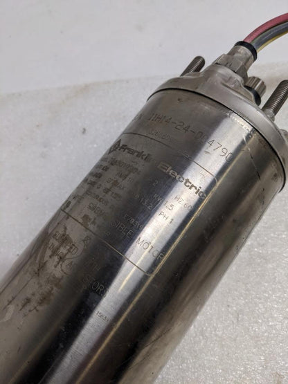 FRANKLIN ELECTRIC 2243019204 4" SUBMERSIBLE WELL MOTOR 3-WIRE 2HP 230V NEW H2