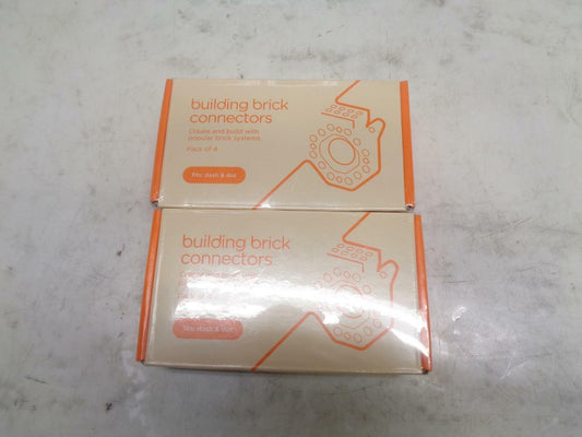 NEW 2 PACK WONDER WORKSHOP BUILD BRICK EXTENSIONS FOR DASH & DOT ROBOTS BB01 SR