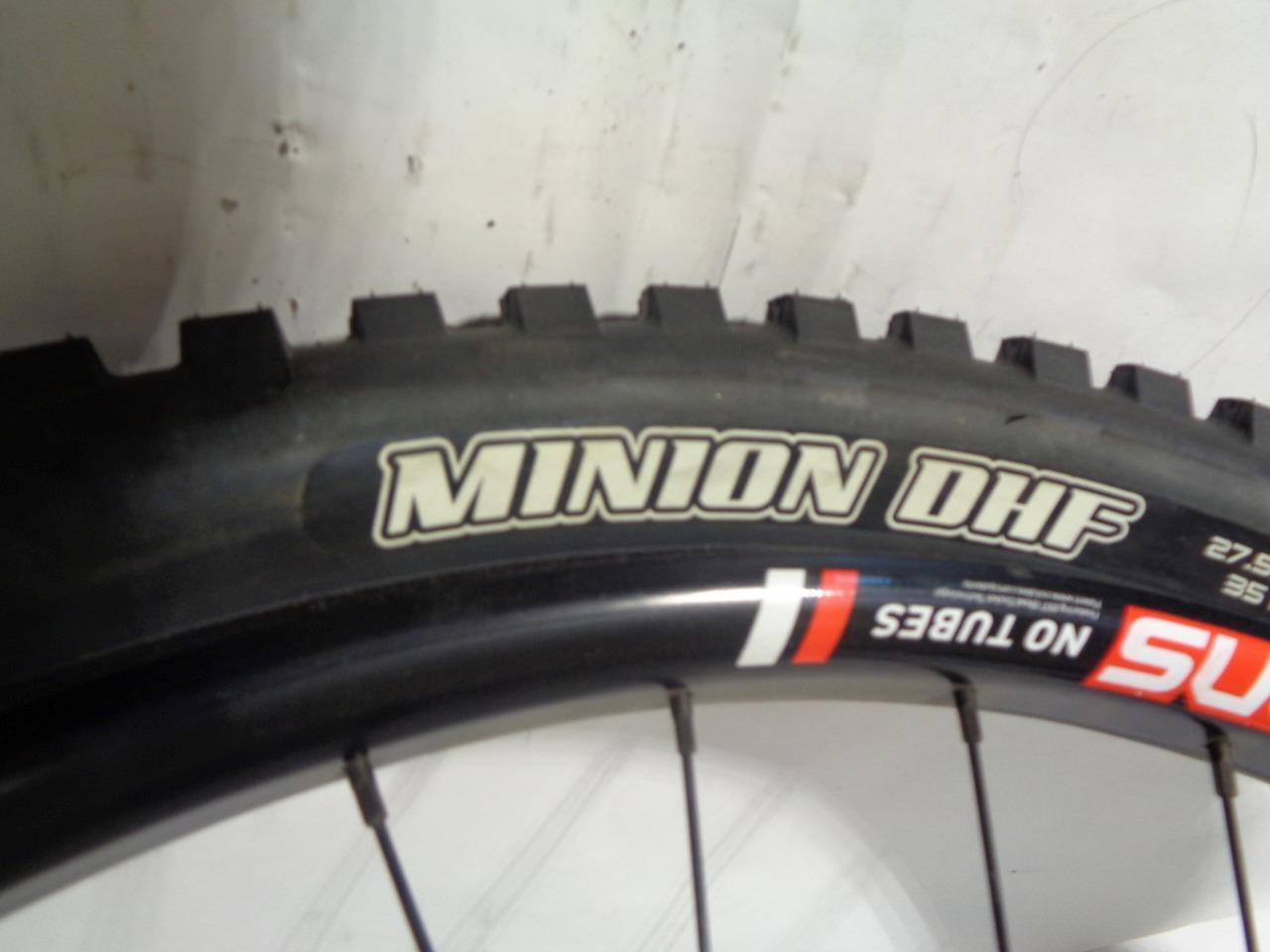 STANS BARON MK3 27.5 WHEELSET W/ MAXXIS MINION DHF 27.5X2.8 TIRES NEW R34